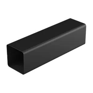 GALECO STAL2 hranatá odkvapová rúra 80x80
