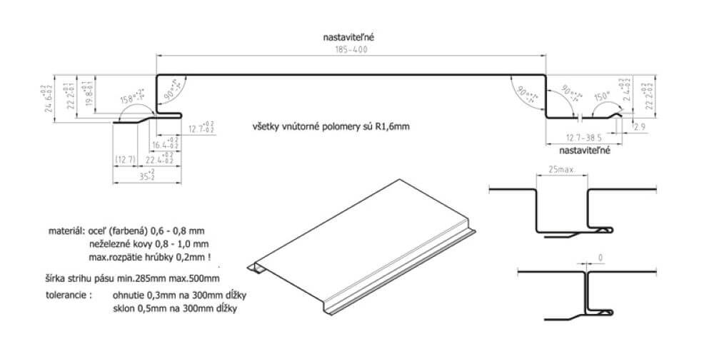 popis-sofit-panel nákres